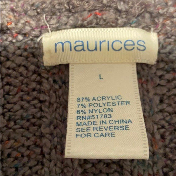 Maurices Lightweight hooded sweater. - Picture 4 of 4